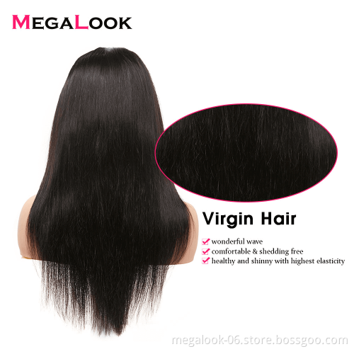 Wholesale Preplucked Virgin Raw Cuticle Aligned Human Hair, Transparent Lace Frontal Wig Vendors